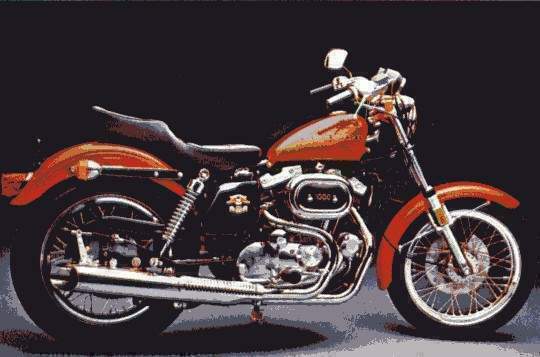 Фотография мотоцикла Harley Davidson XLH 1000 Sportster Hugger 1979