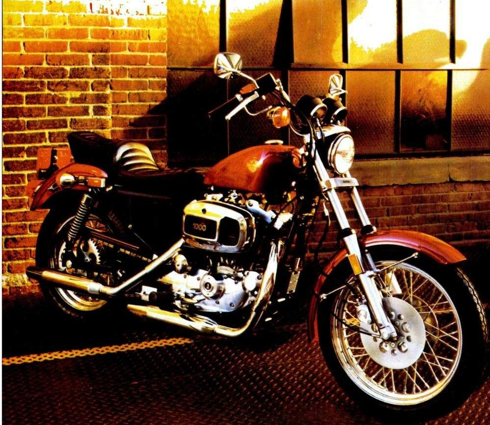 Фотография мотоцикла Harley Davidson XLH 1000 Sportster 1980