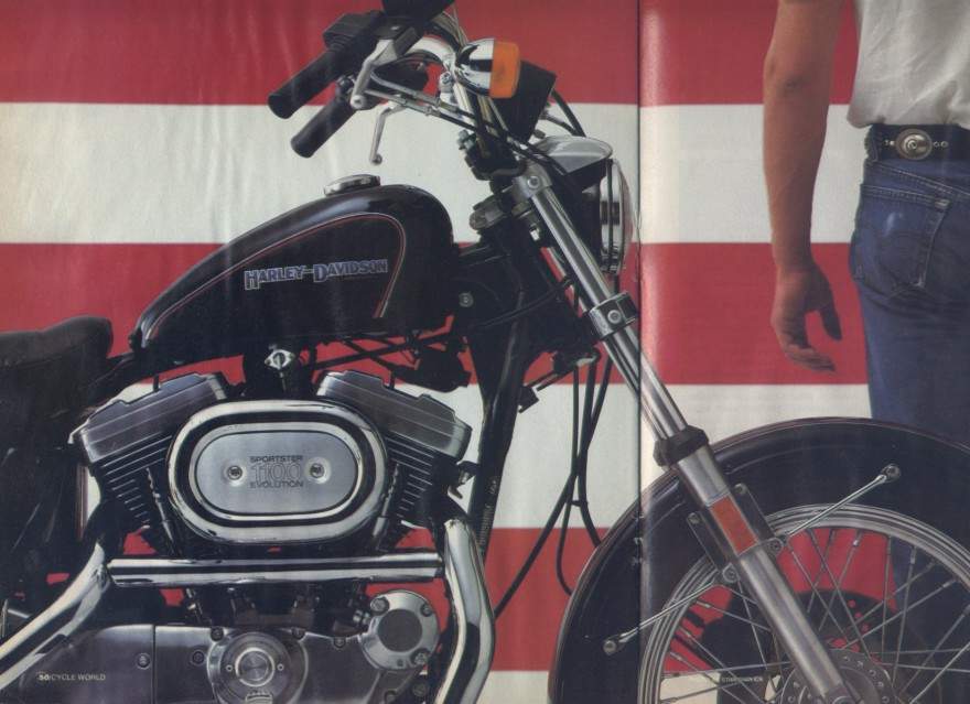 Мотоцикл Harley Davidson XLH 1100 Sportster Limited Liberty Edition 1986 фото