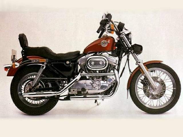 Фотография мотоцикла Harley Davidson XLH 1200 Sportster 1988