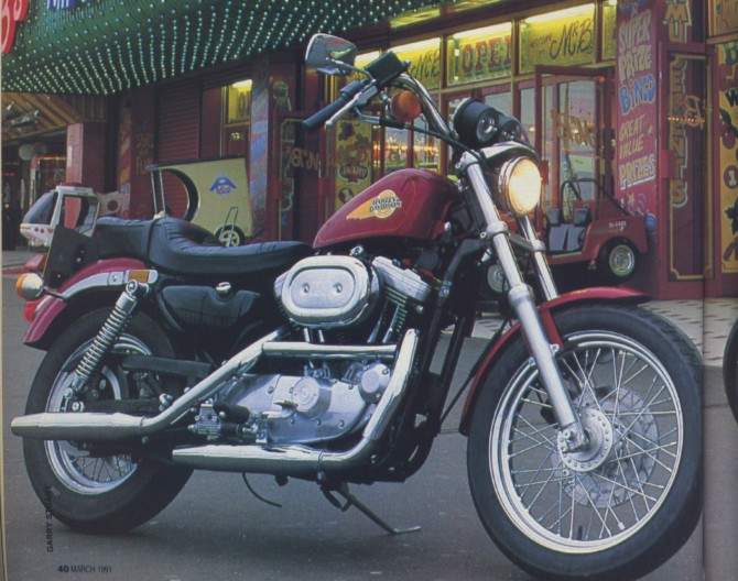 Мотоцикл Harley Davidson XLH 1200 Sportster 1991