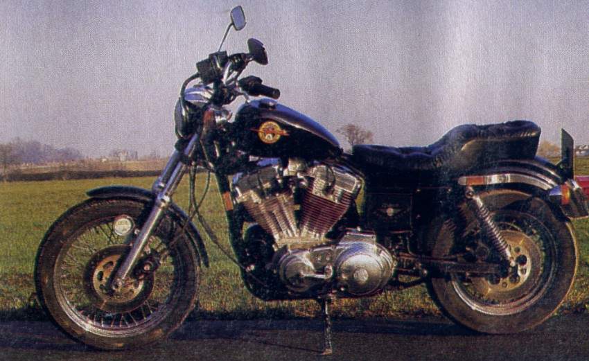 Мотоцикл Harley Davidson XLH 883 Standard 1991 фото