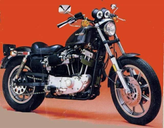 Фотография мотоцикла Harley Davidson XR 1000 1983