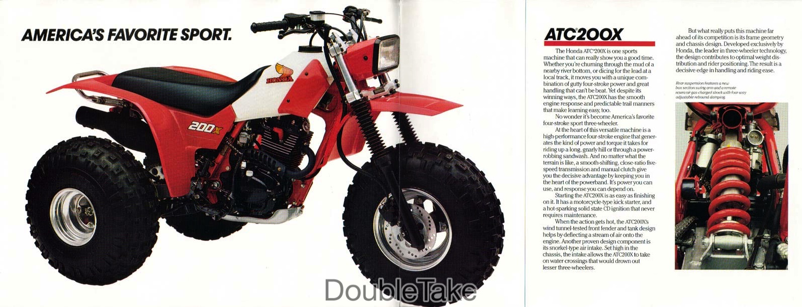 Мотоцикл Honda ATC 200 X 1981