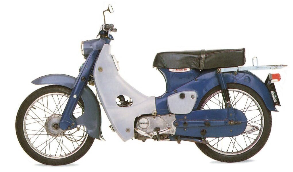 Мотоцикл Honda C 100 SUPERCUB 1958