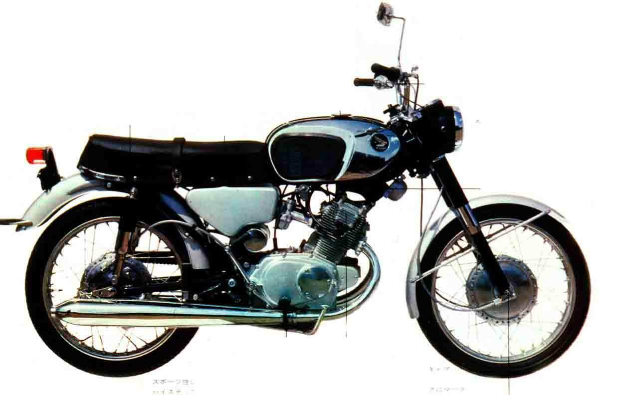 Мотоцикл Honda CB 125 Benli 1967 фото