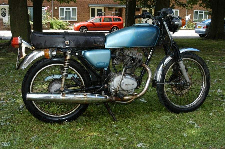 Мотоцикл Honda CB 125T 1976 фото