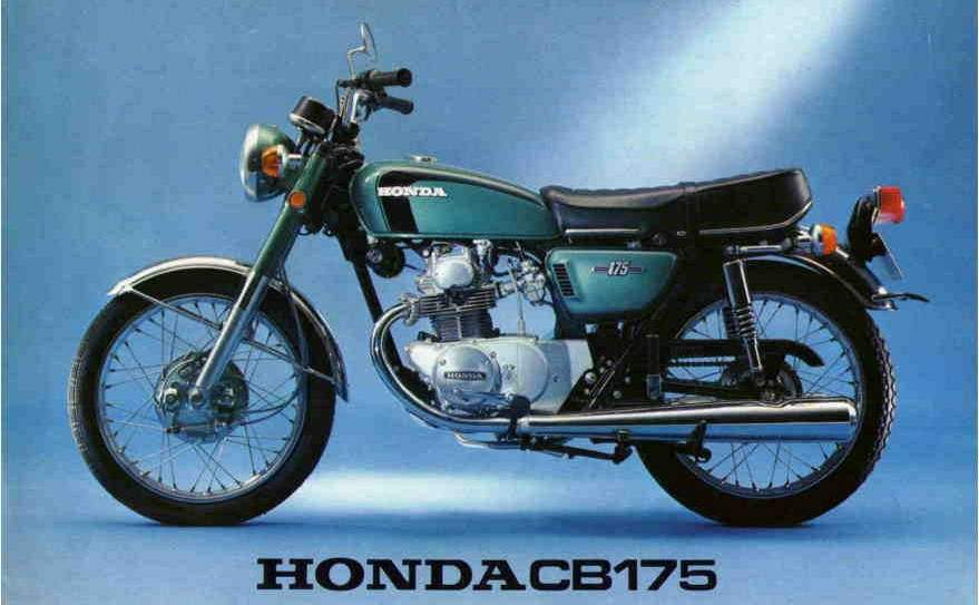 Мотоцикл Honda CB 175 1969 фото