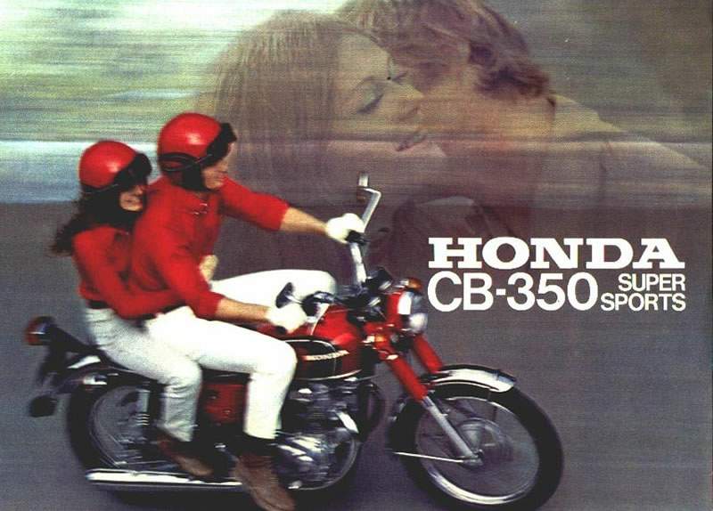 Мотоцикл Honda CB 350 Super Sport 1970 фото