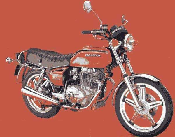 Мотоцикл Honda CB 400A Hondamatic 1978