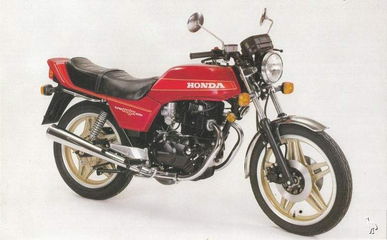 Мотоцикл Honda CB 400N 1982 фото