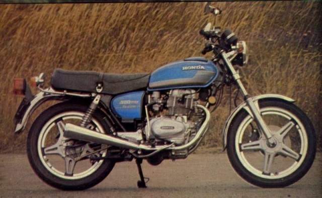 Мотоцикл Honda CB 400T I Hawk 1976 фото
