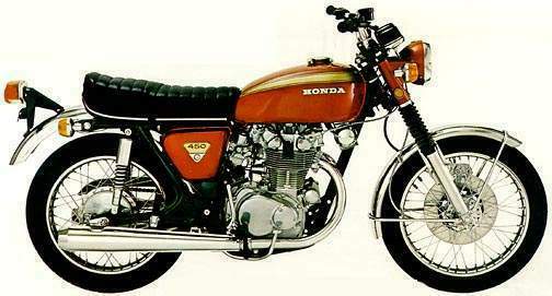 Мотоцикл Honda CB 450 1969