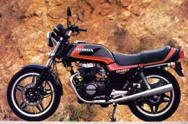 Мотоцикл Honda CB 450T 1982