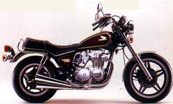 Мотоцикл Honda CB 650 Custom 1980 фото