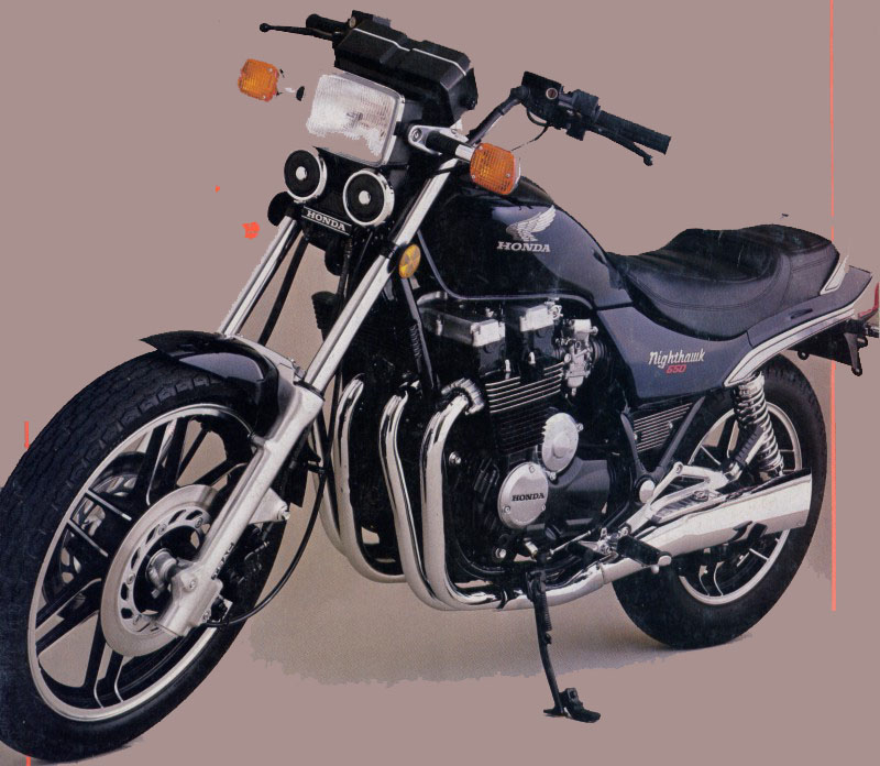 Мотоцикл Honda CB 650SC Nighthawk 1984