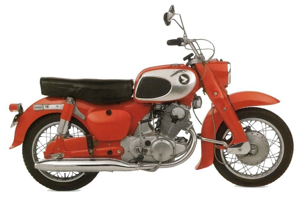 Мотоцикл Honda CB 75 Dream 1967