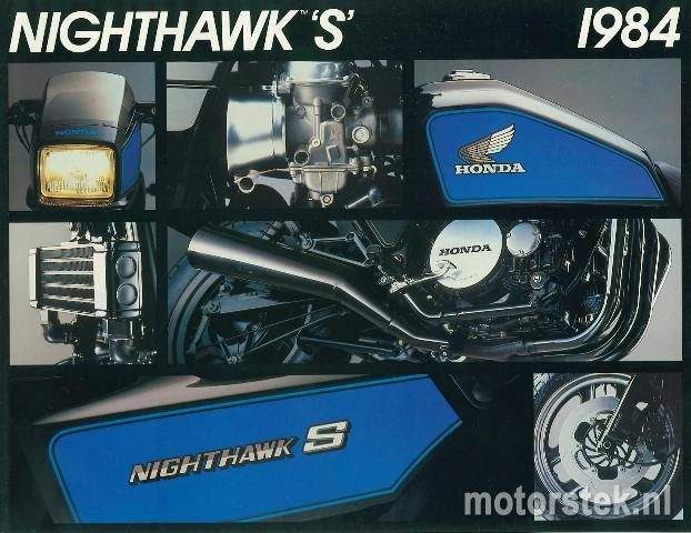 Мотоцикл Honda CB 750SC Nighthawk S 1984 фото