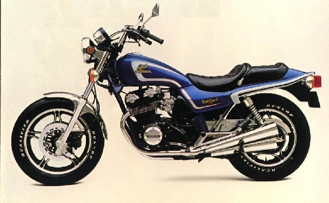 1982 Honda cb750 nighthawk #5