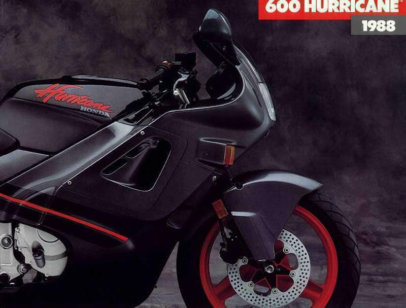 1988 Honda cbr 600 hurricane #6