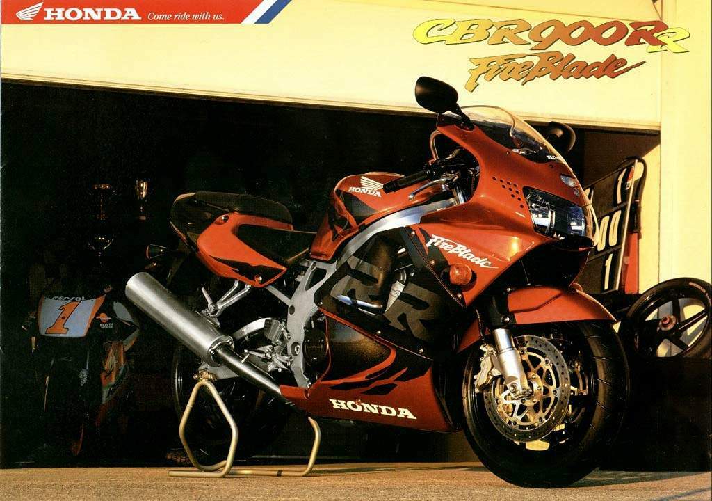 Мотоцикл Honda CBR 900RR Fireblade 1998 фото