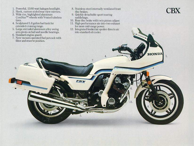Мотоцикл Honda CBX 1000 C Pro Link 1982