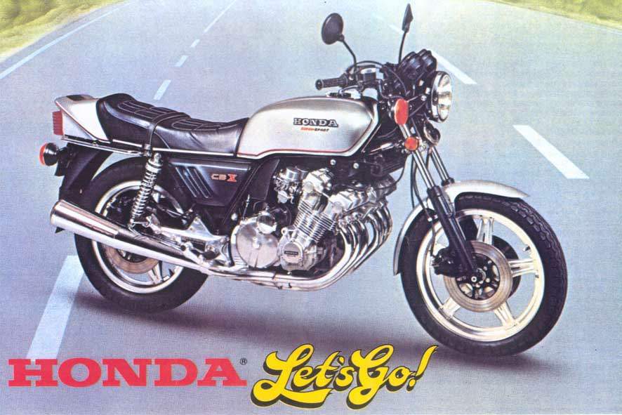 Мотоцикл Honda CBX 1000 1978 фото