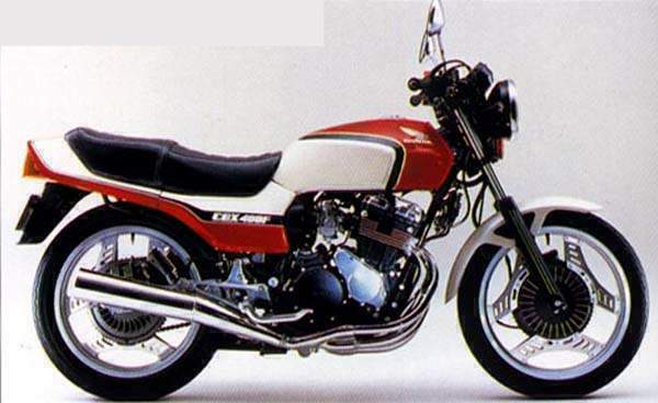 Мотоцикл Honda CBX 400F 1981 фото