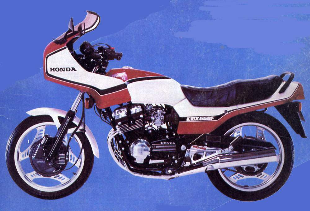 Мотоцикл Honda CBX 550F Integra 1982 фото