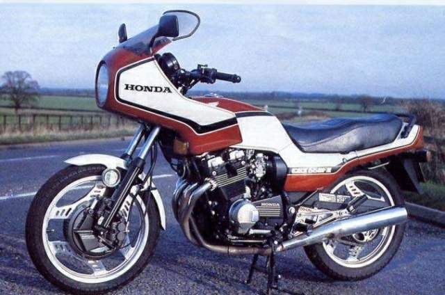 Мотоцикл Honda CBX 550F Integra 1982 фото