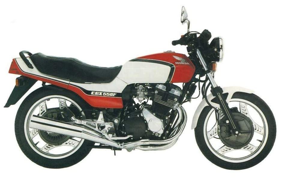Мотоцикл Honda CBX 550F 1984