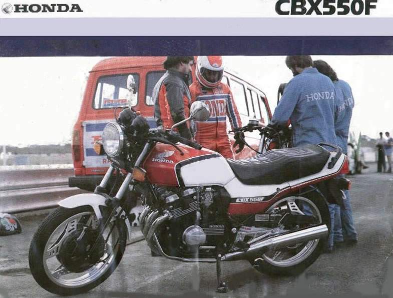 Мотоцикл Honda CBX 550F 1982 фото
