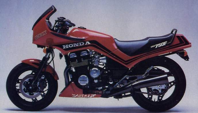 Мотоцикл Honda CBX 750F 1983