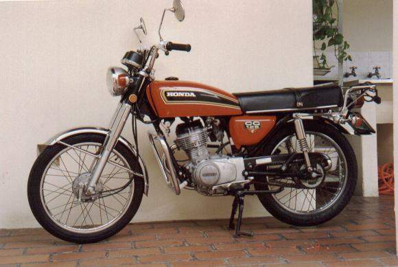 Мотоцикл Honda CG 125 1977 фото