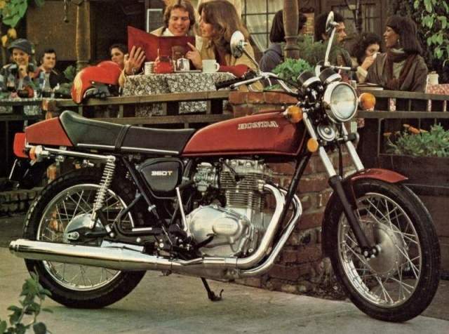 Мотоцикл Honda CJ 360 1976