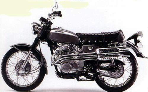 Мотоцикл Honda CL 250 1970 фото
