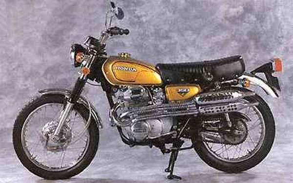 Мотоцикл Honda CL 350 1972