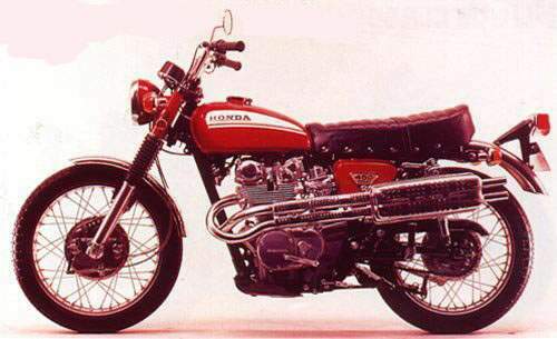 Мотоцикл Honda CL 450 Scrambler 1968