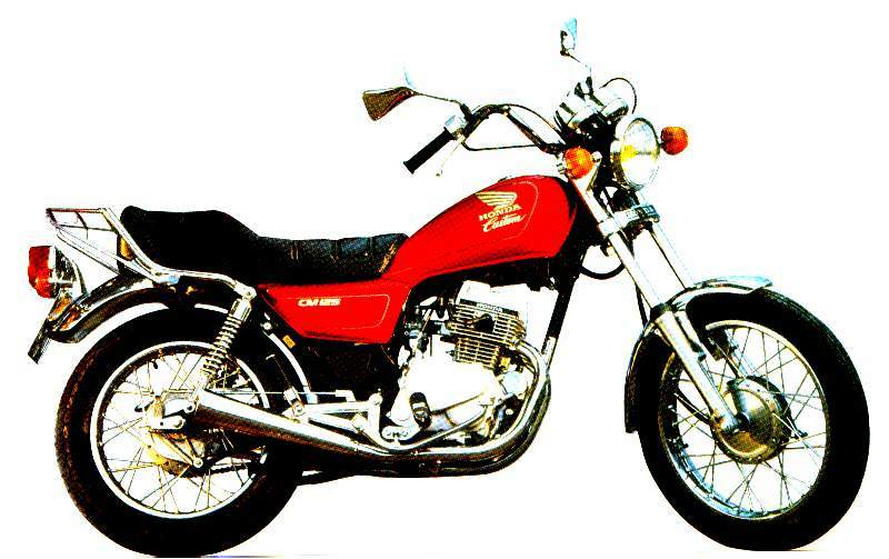 Мотоцикл Honda CM 125C 1986 фото