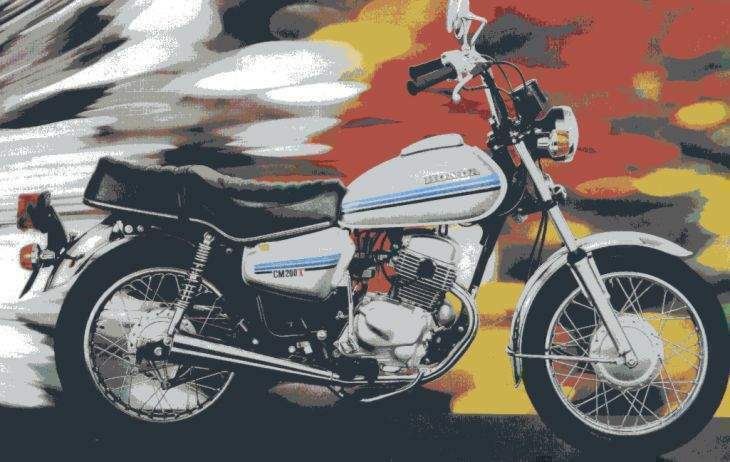 Мотоцикл Honda CM 250T 1981 фото