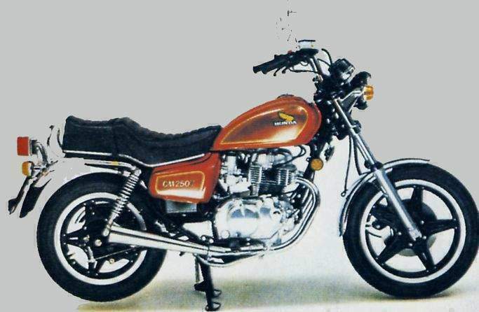 Мотоцикл Honda CM 250T 1986