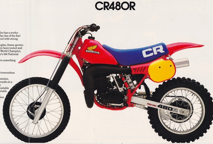 1983 Cr 500cc honda #5