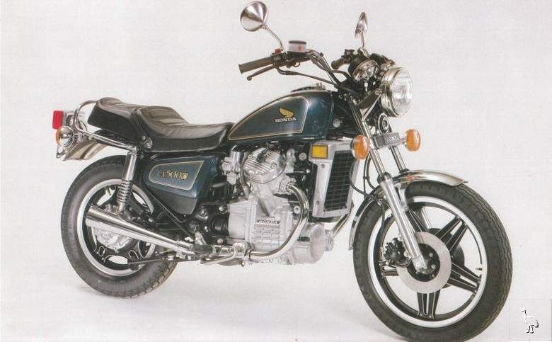 Мотоцикл Honda CX 500 Custom 1981 фото