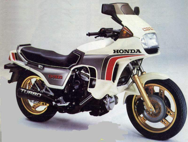 Мотоцикл Honda CX 500TC Turbo 1982 фото