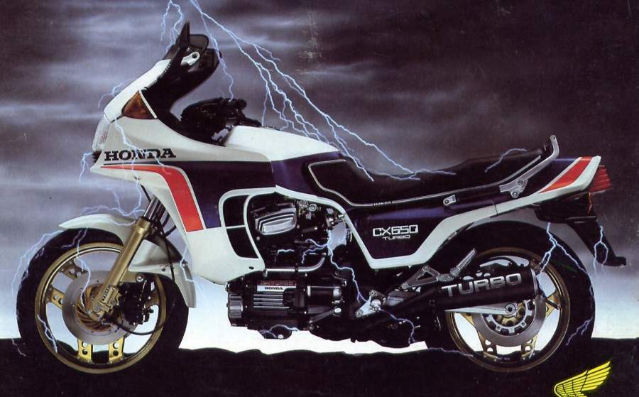 Мотоцикл Honda CX 650TC Turbo 1983 фото