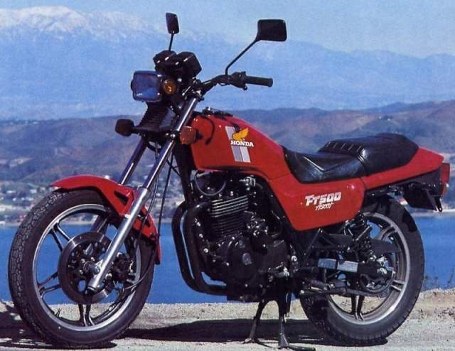 1982 Honda ascott 500 #6