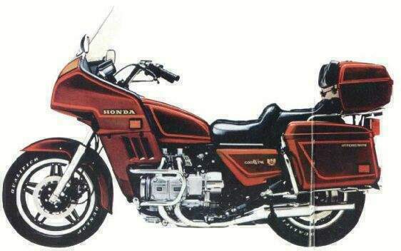 Мотоцикл Honda GL 1200 Goldwing Interstate 1987 фото