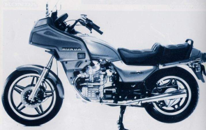 Мотоцикл Honda GL 500 Silverwing Interstate 1982