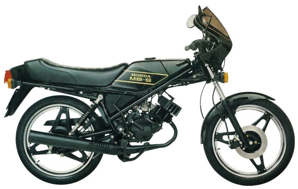 Мотоцикл Honda MB-5 1980