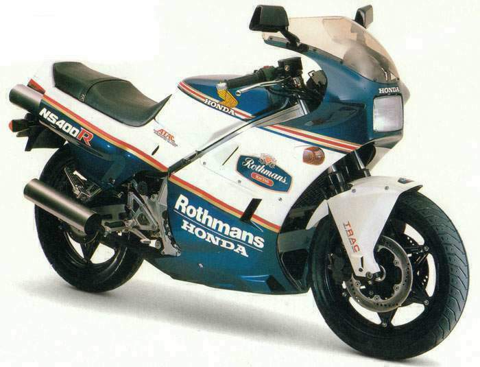 Мотоцикл Honda NS 400R Rothmans Rep 1986